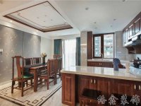 新中式風格家居裝修裝飾室內(nèi)設計效果-G622-3